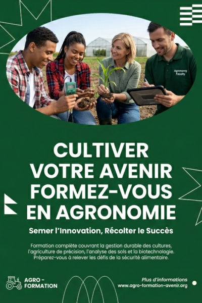 Formation en Agronomie Élémentaire : Cultiver les Savoirs de Demain